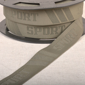 Elastique caleçon sport en relief - Kaki