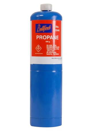 Bullfinch 400g Propane Gas Canister for Portable BBQs – CGA600 Connection