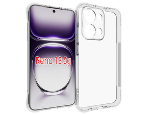 Gel Case with Bumper Edges for OPPO Reno13 - Clear