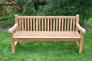 Salisbury Teak Wood Garden Bench | 4 Seater