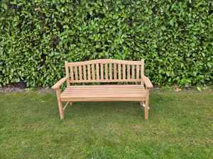 Wimbeldon Teak Wood Garden Bench | 3 Seater