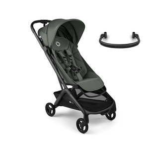 Bugaboo Butterfly 2 Stroller with Bumper Bar - Forest Green