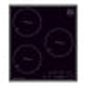 Grand Chef 45cm 3 Zone Induction Hob (Black)