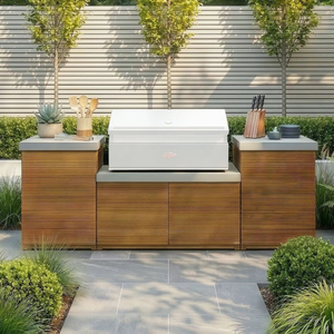 Maze Bali Outdoor Kitchen Storage Unit, Small