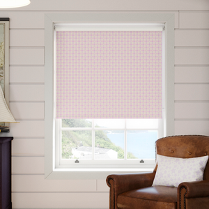 Whaley Great, Gingham Star Mermaid - Roller Blind