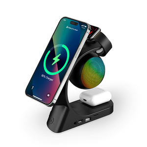 X Echo 5 in 1 Smart Charger with Globe and Speaker