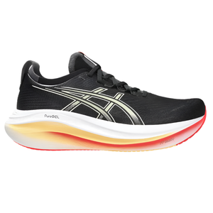 Asics Mens Gel Nimbus 27 - Black/Dark Khaki - Neutral - AW25