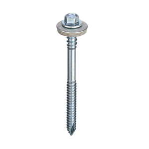 6.3 x 150mm Self Drilling Tek Screws For Composite Panels To Timber Sections With 19mm Bonded Washer Pack of 100