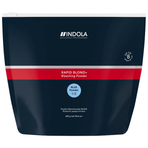 Indola Profession Rapid Blonde+ Blue Bleaching Powder Dust Free Pouch 450g