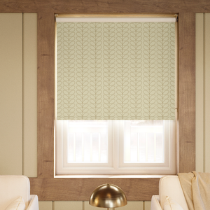 Orla Kiely Linear Stem, Natural - Roller Blind
