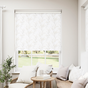 Laura Ashley Pussy Willow, Dove Grey - Roller Blind