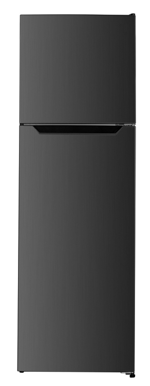 Belling BFF250BKIX, 167x55cm, 70/30, Fridge Freezer, Black Steel