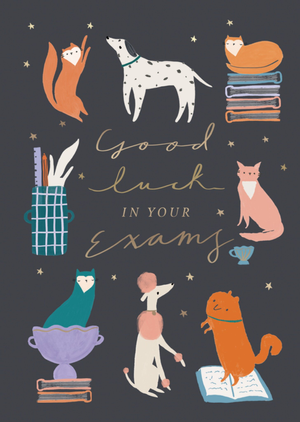 Good Luck In Your Exams Card