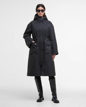 Barbour International Gabriella Womens Showerproof Jacket - Black