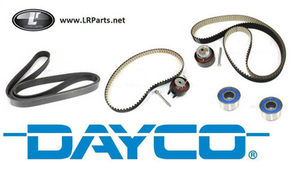 LRC1090 - Dayco Branded Full Timing Belts and Fan Belt for TDV6 Range Rover Sport 2007-2009 and Discovery 3 - For EU4 2.7 TDV6 Engine