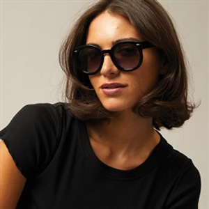 Sunsentials Womens Sunglasses Black
