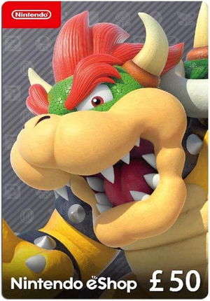 Nintendo eShop Gift Card £50 GBP UK