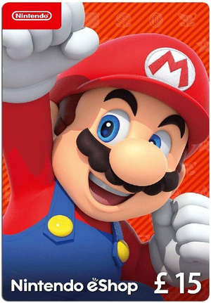 Nintendo eShop Gift Card £15 GBP UK