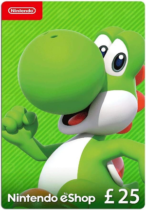 Nintendo eShop Gift Card £25 GBP UK