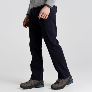 Craghoppers Mens Kiwi Pro II UPF Protect Stretch Walking Trousers - 40 S / Dark Navy