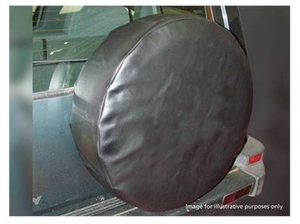 DA2021 - Defender Wheel Cover (7.5 X 16 ) In Plain Black Vinyl