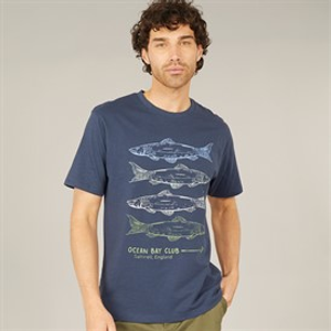 Saltwell Mens Overstrand T-Shirt Navy