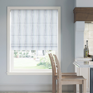 Vintage Stripe, Meander - Twist&Fit Roman Blind