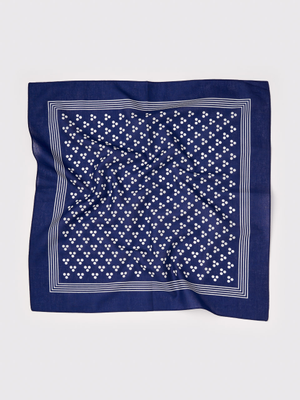 Navy & White Giant Hank
