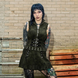 Banned Astrid Dress (Army Green)