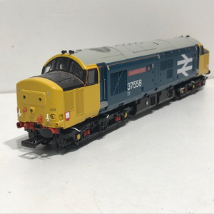 Bachmann 30-075 Class 37/4 37558 'Avro Vulcan XH558' BR Large Logo Spares OR Repair See description Unboxed