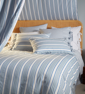 Glassette Teddy Stripe 100% Cotton Duvet Cover