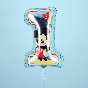 Mickey Mouse Happy 1st Birthday Balloon