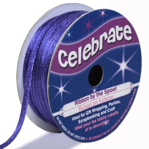 Cordon queue de rat Celebrate violet - 2 mm x 10 mètres