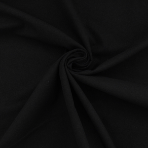 Tissu flanelle - Noir