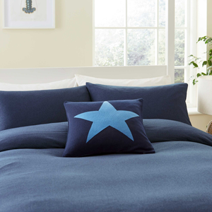 Jersey Duvet Cover SET, Navy
