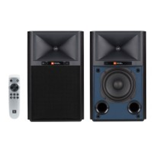 JBL 4305P Wireless Studio Monitor Speakers, Black Walnut