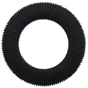 Lot 8 oeillets rideaux Ø44 mm - Ethnique - Noir