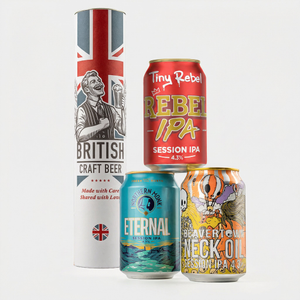 British Craft Beer Tube 3 x 330ml
