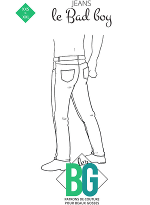 Patron de jeans Le Bad Boy - Les BG
