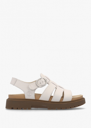 Clairemont Way Natural Nubuck Leather Fisherman Sandals