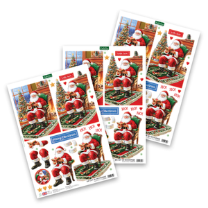 Die Cut Decoupage – Santa's Story (pack of 3)