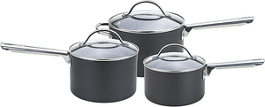 Anolon 85067 Professional 3 Piece Saucepan Set