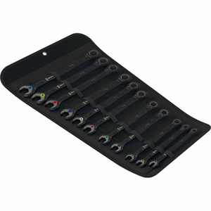 Wera 05020017001 6000 Joker Black Ratchet Combination Wrenches Set, Limited Edition (11 Pieces)