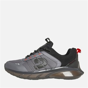Cruyff Mens Acorpa 2.0 Trainers Black/Grey/Red