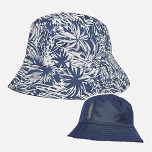 French Connection Mens Reversible Bucket Leaf 2 Marine Indigo