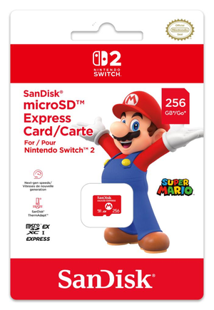 SanDisk microSD Express Card (256GB) - Switch 2