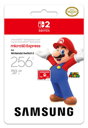 Samsung microSD Express Card (256GB) - Switch 2