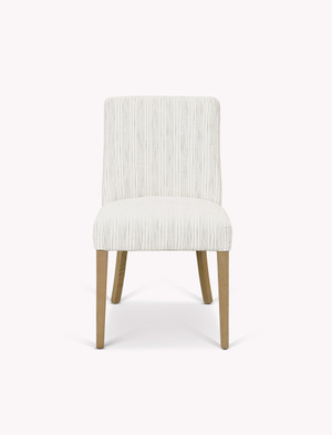 Wraysbury Dining Chair Stripe - Ash Wood, Natural, Set of 2