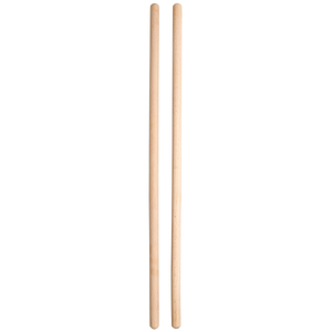 Lot de 2 bâtons en bois pour macramé - 50 cm