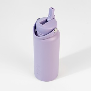 SWIG Lilac Water Bottle with Two Lids 950mL
